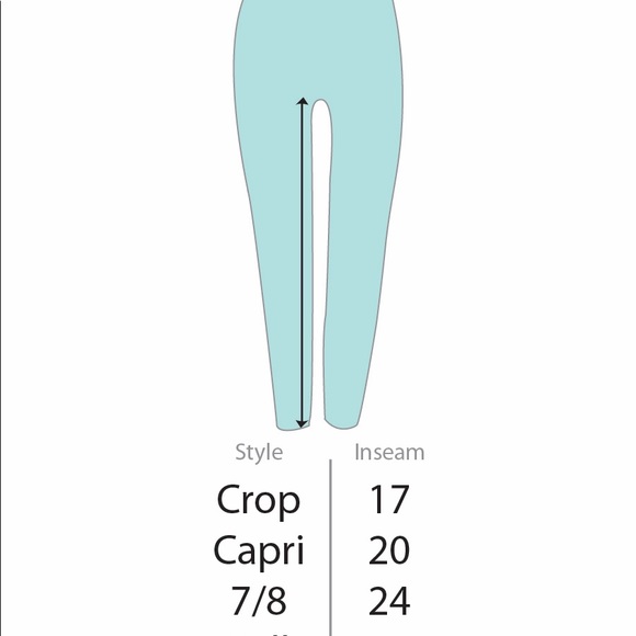 Zyia Black Metallic Light n Tight Hi-Rise 7/8 24" - Picture 7 of 7